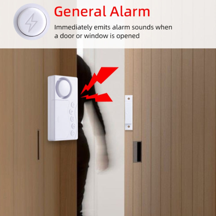 4 in 1 Door Magnet Refrigerator Delayed Door Closing Bell Anti-theft Alarm (3V) 4 in 1 Door Magnet Refrigerator Delayed Door Closing Bell Anti-theft Alarm (3V)